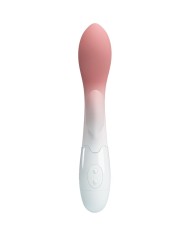 PRETTY LOVE - VIBRATEUR POINT G LUMINEUX + STIMULATEUR DE CLITORIS 30 VIBRATIONS ROSE