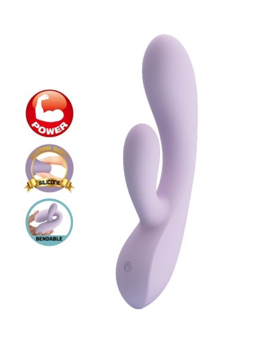 PRETTY LOVE - VIBRATEUR ROSOLYN RABBIT 10 VIBRATIONS VIOLET