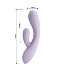 PRETTY LOVE - VIBRATEUR ROSOLYN RABBIT 10 VIBRATIONS VIOLET