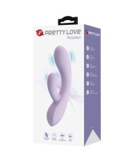 PRETTY LOVE - VIBRATEUR ROSOLYN RABBIT 10 VIBRATIONS VIOLET