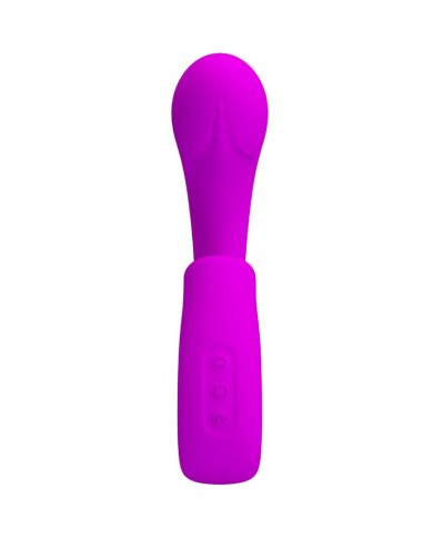 PRETTY LOVE - SIBEL VIBRATEUR POINT G + STIMULATEUR CLITORIS SIBEL 10 VIBRATIONS VIOLET