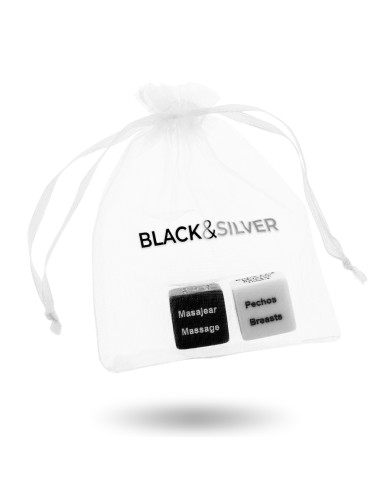 BLACK&SILVER - DÉS POUR COUPLES ES/EN