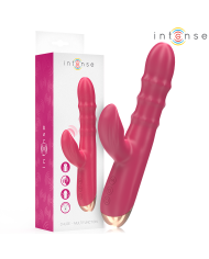 INTENSE - CHLOE VIBRATEUR MULTIFONCTION 3 EN 1 ROUGE