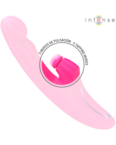 INTENSE - EMI VIBRATEUR 13,5 CM MULTIFONCTION 3 EN 1 10 VIBRATIONS ROSE