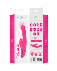 INTENSE - EMI VIBRATEUR 13,5 CM MULTIFONCTION 3 EN 1 10 VIBRATIONS ROSE