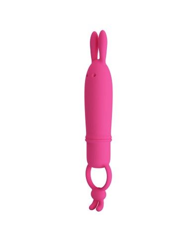 PRETTY LOVE - DELIA VIBRATEUR RABBIT AVEC ANNEAU DE RÉSISTANCE