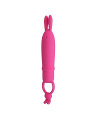 PRETTY LOVE - DELIA VIBRATEUR RABBIT AVEC ANNEAU DE RÉSISTANCE