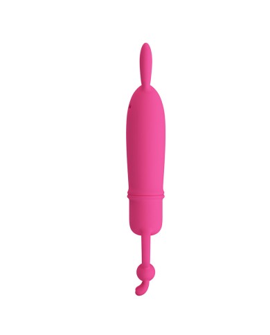 PRETTY LOVE - DELIA VIBRATEUR RABBIT AVEC ANNEAU DE RÉSISTANCE