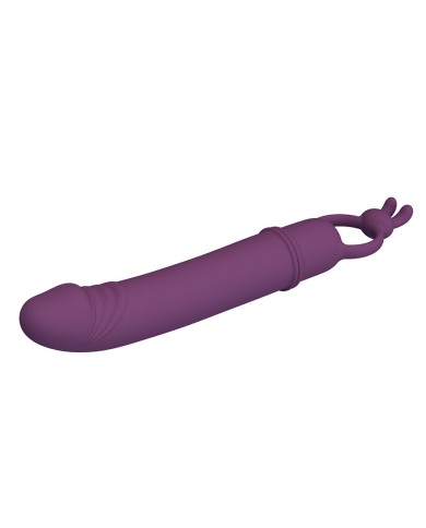 PRETTY LOVE - CORA VIBRATEUR EN FORME DE PÉNIS AVEC ANNEAU DE RÉSISTANCE