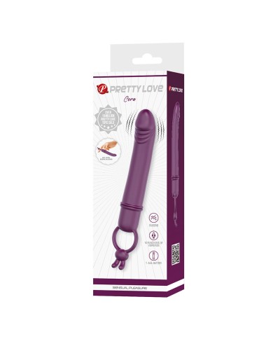 PRETTY LOVE - CORA VIBRATEUR EN FORME DE PÉNIS AVEC ANNEAU DE RÉSISTANCE