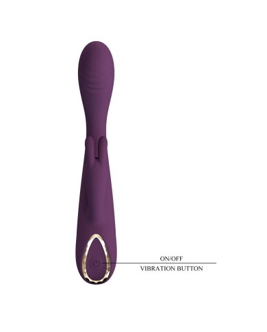 PRETTY LOVE - EMMA VIBRATEUR VIOLET RABBIT AVEC STIMULATEUR