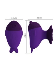 PRETTY LOVE - DOLPHIN MINI VIBRATEUR AVEC CLIP