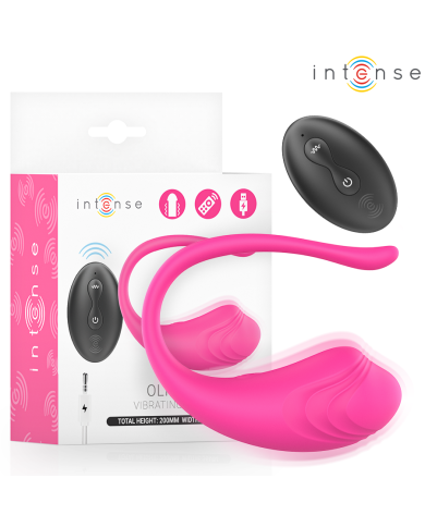 INTENSE - ŒUF VIBRANT OLIVIA PINK AVEC TÉLÉCOMMANDE