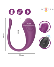 INTENSE - OLIVIA ŒUF VIBRANT PURPLE AVEC TÉLÉCOMMANDE