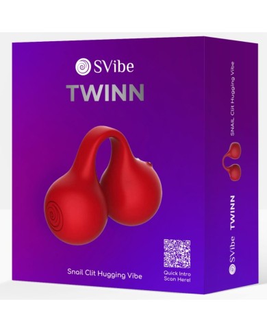 SNAIL VIBE - TWINN VIBRATEUR À DOIGTS CERISE