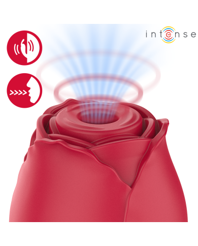 INTENSE - CAMELLIA SUCCION CLITORIALE ROSE PAR WAVES BORDEAUX