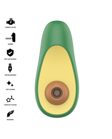 INTENSE - WAKI STIMULATEUR DE SUCCION CLITORIALE AVOCADO