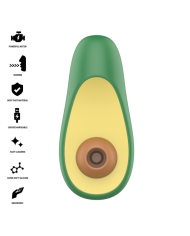 INTENSE - WAKI STIMULATEUR DE SUCCION CLITORIALE AVOCADO