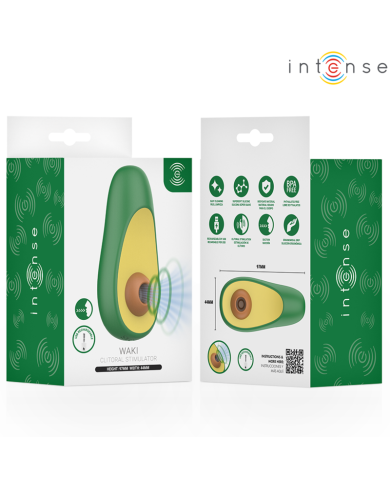 INTENSE - WAKI STIMULATEUR DE SUCCION CLITORIALE AVOCADO