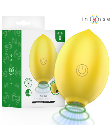 INTENSE - MONI STIMULATEUR DE SUCCION CLITORIELLE LEMON