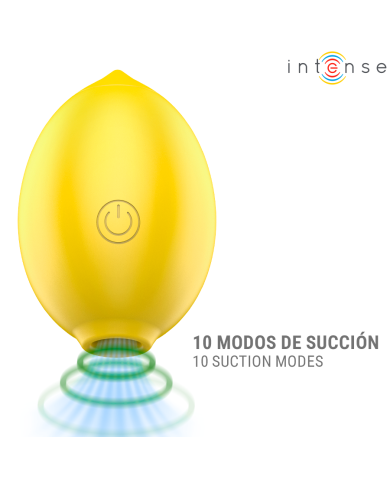 INTENSE - MONI STIMULATEUR DE SUCCION CLITORIELLE LEMON