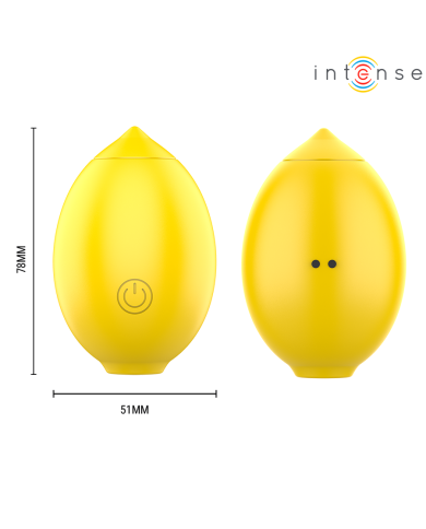 INTENSE - MONI STIMULATEUR DE SUCCION CLITORIELLE LEMON