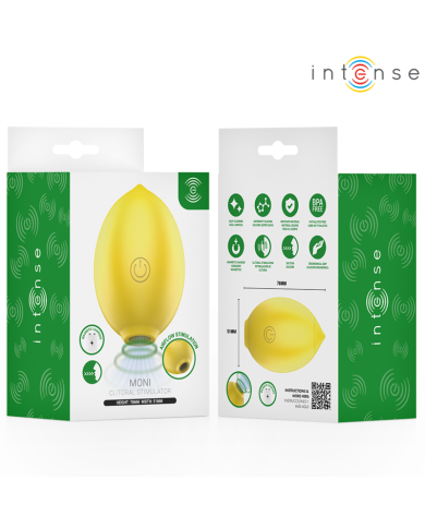 INTENSE - MONI STIMULATEUR DE SUCCION CLITORIELLE LEMON