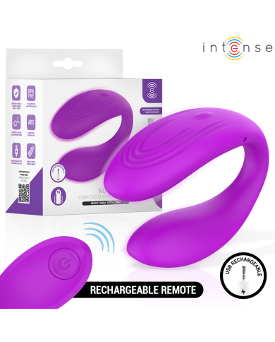 INTENSE - NORA STIMULATEUR À PINCE VIBRANTE VIOLET