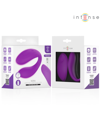 INTENSE - NORA STIMULATEUR À PINCE VIBRANTE VIOLET