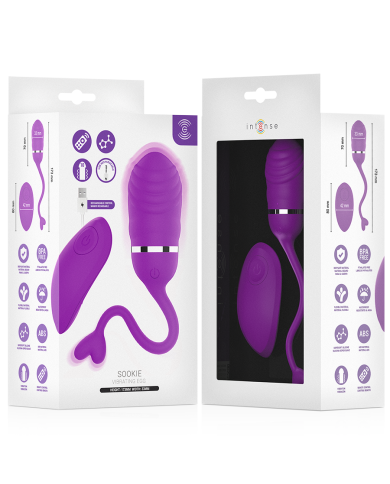 INTENSE - SOOKIE ŒUF VIBRANT À TÉLÉCOMMANDE VIOLET