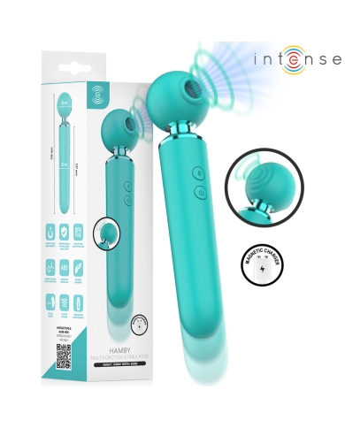 INTENSE - HAMBY STIMULATEUR MULTIFONCTIONNEL À SUCCION ET VIBRATION