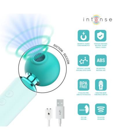 INTENSE - HAMBY STIMULATEUR MULTIFONCTIONNEL À SUCCION ET VIBRATION