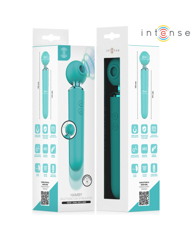INTENSE - HAMBY STIMULATEUR MULTIFONCTIONNEL À SUCCION ET VIBRATION