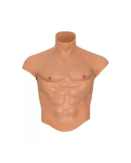 HIDDEN DESIRE - ALTER EGO CHEMISE TORSE HOMME EN SILICONE AVEC CHAIR ABS