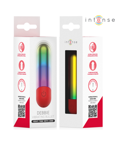INTENSE - DEBBIE RAINBOW CLITORIS VIBRANT BALLE