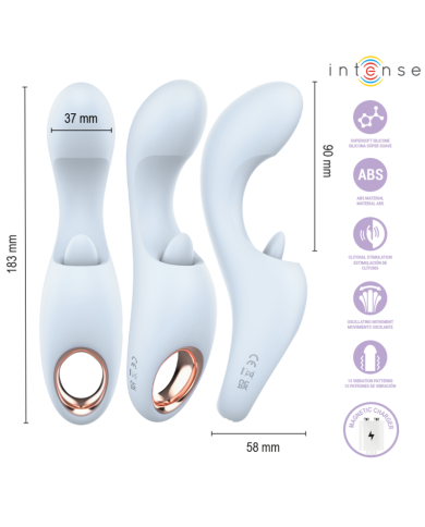 INTENSE - ANYA STIMULATEUR DE VIBRATIONS ET DE MOUVEMENTS MULTIFONCTIONNEL