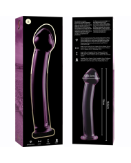 NEBULA SERIES BY IBIZA - MODÈLE 11 GODE EN VERRE BOROSILICATE CLAIR 16 CM -O- 3 CM