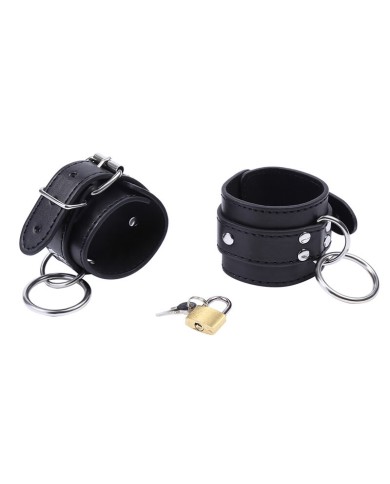 OHMAMA FETISH - O-RING RETENUES DE POIGNET VERROUILLÉES