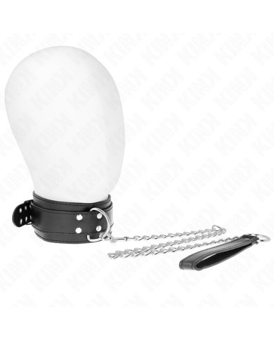 KINK - COLLIER AVEC BRACELET 65 CM BOUCLES ARGENT RÉGLABLES 33-46 CM X 5,5 CM