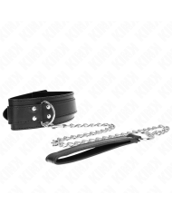 KINK - COLLIER AVEC BRACELET 65 CM BOUCLES ARGENT RÉGLABLES 33-46 CM X 5,5 CM