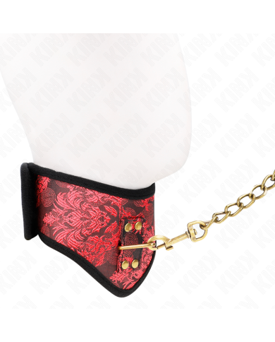 KINK - COLLIER MODÈLE SCANDALE AVEC BRACELET DENTELLE 75 CM 44 X 10 CM