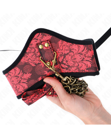 KINK - COLLIER MODÈLE SCANDALE AVEC BRACELET DENTELLE 75 CM 44 X 10 CM