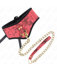 KINK - COLLIER MODÈLE SCANDALE AVEC BRACELET DENTELLE 75 CM 44 X 10 CM