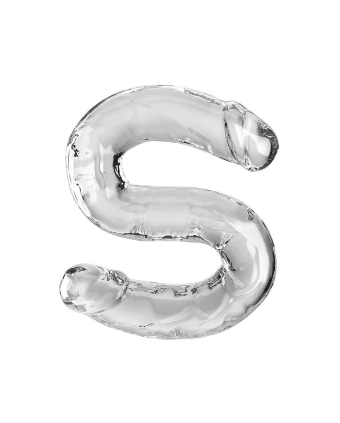 KING COCK - DOUBLE TROUBLE DOUBLE GODE 46 CM TRANSPARENT KING COCK - DOUBLE TROUBLE DOUBLE GODE 46 CM TRANSPARENT