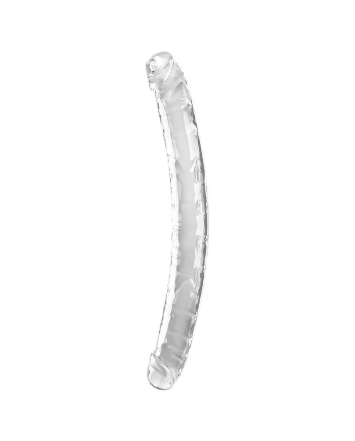 KING COCK - DOUBLE TROUBLE DOUBLE GODE 46 CM TRANSPARENT KING COCK - DOUBLE TROUBLE DOUBLE GODE 46 CM TRANSPARENT