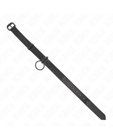 KINK - COLLIER AVEC LAISSE FONCÉE 65 CM AJUSTABLE 37-54 CM X 3 CM
