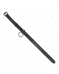 KINK - COLLIER AVEC LAISSE FONCÉE 65 CM AJUSTABLE 37-54 CM X 3 CM