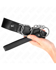 KINK - COLLIER MODÈLE BASIC AVEC LAISSE MODÈLE 4 RÉGLABLE 36-43 CM