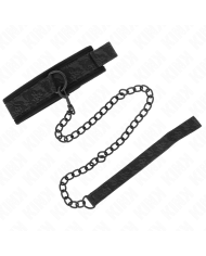KINK - COLLIER MODÈLE BASIC AVEC LAISSE 77 CM MODÈLE 5 AJUSTABLE 34-54 CM X 5 CM