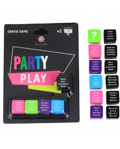 SECRETPLAY - JEU PARTY PLAY 5 DÉS (ES/PT/EN/FR)